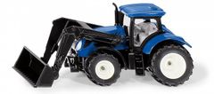 SIKU Traktor New Holland s předním nakladačem