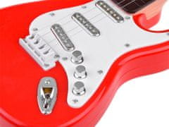 Dětská elektrická kytara - červená