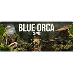 Blue Orca Fusion Peru Fazenda Verde, zrnková káva, 1 kg, Arabica/Robusta (75/25 %)