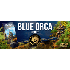 Blue Orca Fusion Brasilia Fazenda Grande, zrnková káva, 1 kg, Arabica/Robusta (75/25 %)