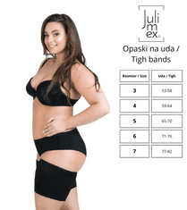 Julimex Dámské podvazky Comfort, Julimex, Černá, 6