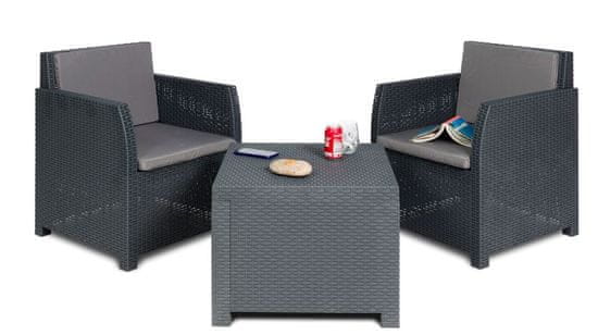 TOOMAX set DIANA 2 SEATER - grafit