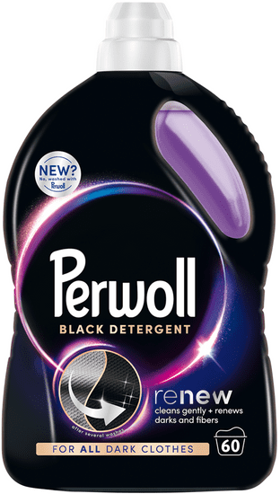 Perwoll Prací gel Black 60 praní, 3000 ml