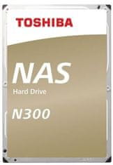 TOSHIBA N300 NAS, 3.5” - 16TB, bulk (HDWG31GUZSVA)