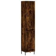 Vidaxl Skříň highboard kouřový dub 34,5 x 34 x 180 cm kompozitní dřevo