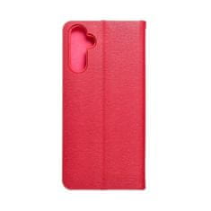 FORCELL Pouzdro Knížkové s hliníkovým rámem LUNA Book SAMSUNG A14 4G / A14 5G red 5903396195792