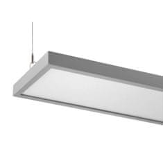 SLV BIG WHITE (SLV) WORKLIGHT PRO 120 závěsné svítidlo, 120 cm, 4000 K, DALI, Touch, šedá 1007470