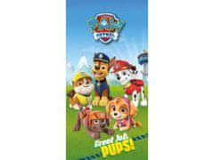 BrandMac Dětská osuška Paw Patrol Great Job