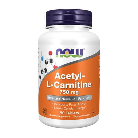 NOW Foods Doplňky stravy Acetyl Lcarnitine 750 MG