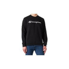 Champion Mikina černá 144 - 155 cm/L Crewneck Sweatshirt