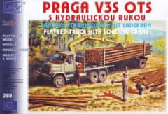 SDV Model Praga V3S OTS s hydraulickou rukou, Model Kit 289, 1/87