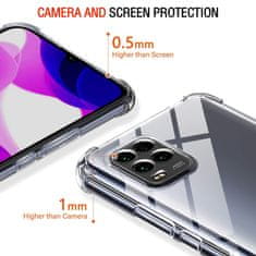 Techsuit Anti Shock silikonové pouzdro pro Xiaomi MI Note 10 Lite - Transparentní KP29963