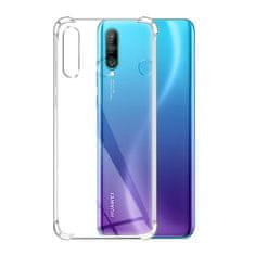 Techsuit Silikonové pouzdro se zesílenými hranami pro Huawei P30 Lite/P30 Lite New Edition - Transparentní KP29964