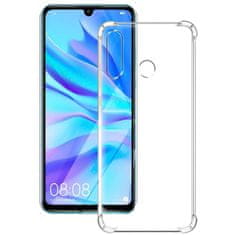 Techsuit Silikonové pouzdro se zesílenými hranami pro Huawei P30 Lite/P30 Lite New Edition - Transparentní KP29964