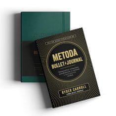 Ryder Carroll (kniha): Balíček Metoda Bullet Journal + zápisník Leuchtturm1917 Edition2 - zelený