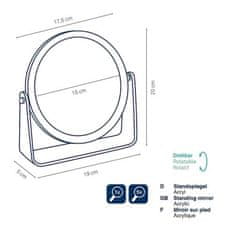 Kela KL-20842 Make-up zrcátko se stojánkem