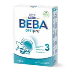 BEBA 3x OPTIPRO 3 Mléko batolecí, 500 g