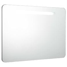 Vidaxl LED koupelnová skříňka se zrcadlem 80 x 9,5 x 55 cm