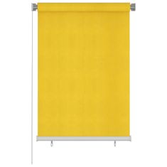 Vidaxl Venkovní roleta 100 x 140 cm žlutá HDPE