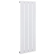 Vidaxl Lamelový radiátor bílý 311 mm x 900 mm