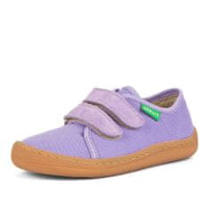 Froddo Dívčí barefoot textilní tenisky G1700302-4 lila, pro děti, 27