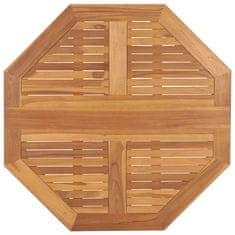 Vidaxl Skládací zahradní jídelní stůl 90 x 90 x 75 cm masivní teak