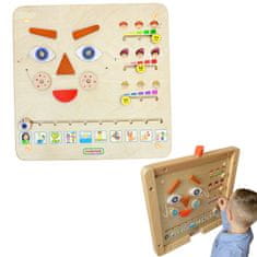 Masterkidz Masterkidz Vzdělávací Tabule Jak Cítíte? Učení Montessori Emocí