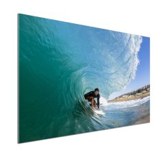 Wallmuralia Panel do kuchyně Surfer na vlně 100x70 cm