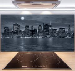 Wallmuralia Panel do kuchyně New York noc 140x70 cm