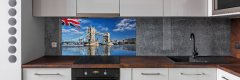 Wallmuralia Panel lacobel Tower bridge Londýn 140x70 cm