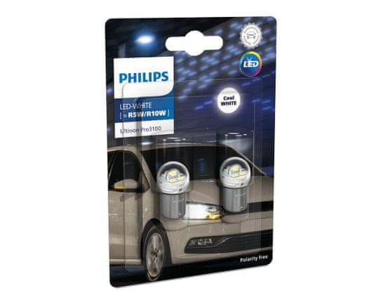 Philips Philips LED R5W/R10W 12V 1,8W BA15s Ultinon Pro 3100 2ks 11090CU31B2