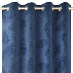 AmeliaHome Závěs Amelia Home Velvet Peacock modrý, velikost 135x250