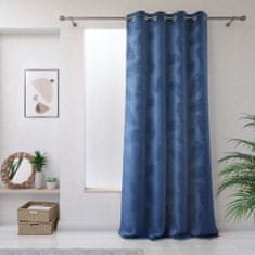 AmeliaHome Závěs Amelia Home Velvet Peacock modrý, velikost 135x250