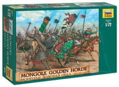 Zvezda Mongols - Golden Horde, Wargames (AoB) figurky 8076, 1/72