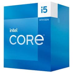 Intel Core i5-14400 procesor, LGA1700, 10 jedrni, do 4,7 GHz, UHD730 (BX8071514400)