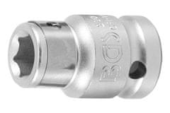 BGS technic Adaptér na 6hranné bity 10 mm pro 1/2” čtyřhran - BGS 290