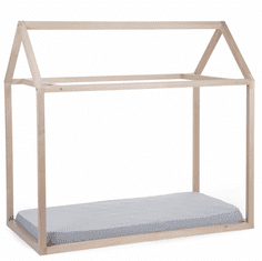 Childhome Rám postele Domek Natural 70x140cm