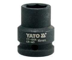 YATO Nástavec 1/2" rázový šestihranný 16 mm CrMo