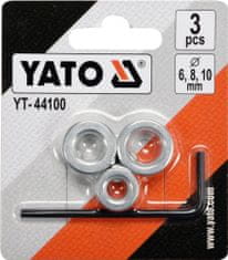 YATO Unášeč pro vrtáky 6,8,10 mm (sada)