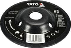 YATO Rotační rašple úhlová jemná 125 mm typ 2