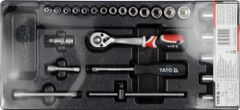 YATO Vložka do zásuvky - klíče nástrčné 25ks 3,5-14mm