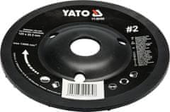 YATO Rotační rašple úhlová 125 mm typ 2