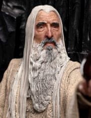 Weta Workshop Weta Workshop The Lord of the Rings - Saruman the White on Throne Statue 1:6 - 110cm