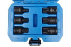 QUATROS Zástrčné hlavice úderové TORX 1/2", T55-T100, sada 6 kusů - QS50067