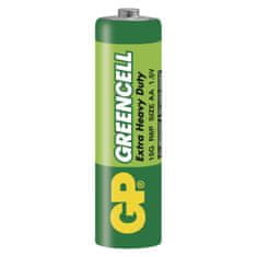 GP Zinková baterie Greencell AA, LR6, 1,5V, 4 ks