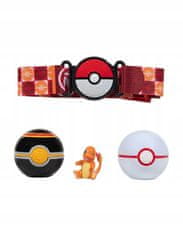 Jazwares Pokémon CLIP N GO Trenerský Pásek + 2x POKEBALL Charmander