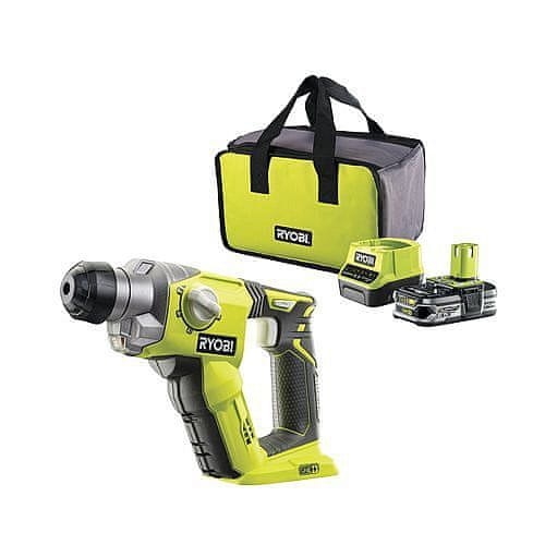 RYOBI Aku kladivo kombinované Ryobi R18SDS-125S, SDS-Plus, 18V