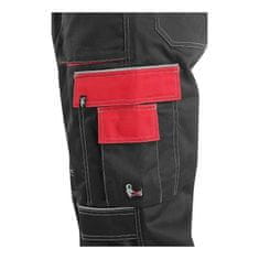 OPP Kalhoty do pasu ORION TEODOR, pánské, černo-červené, vel. 50