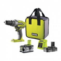 RYOBI Aku vrtačka příklepová R18PD3-242S Ryobi, 18V