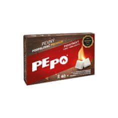 PEPO PE-PO pevný podpalovač Premium 40 podpalů